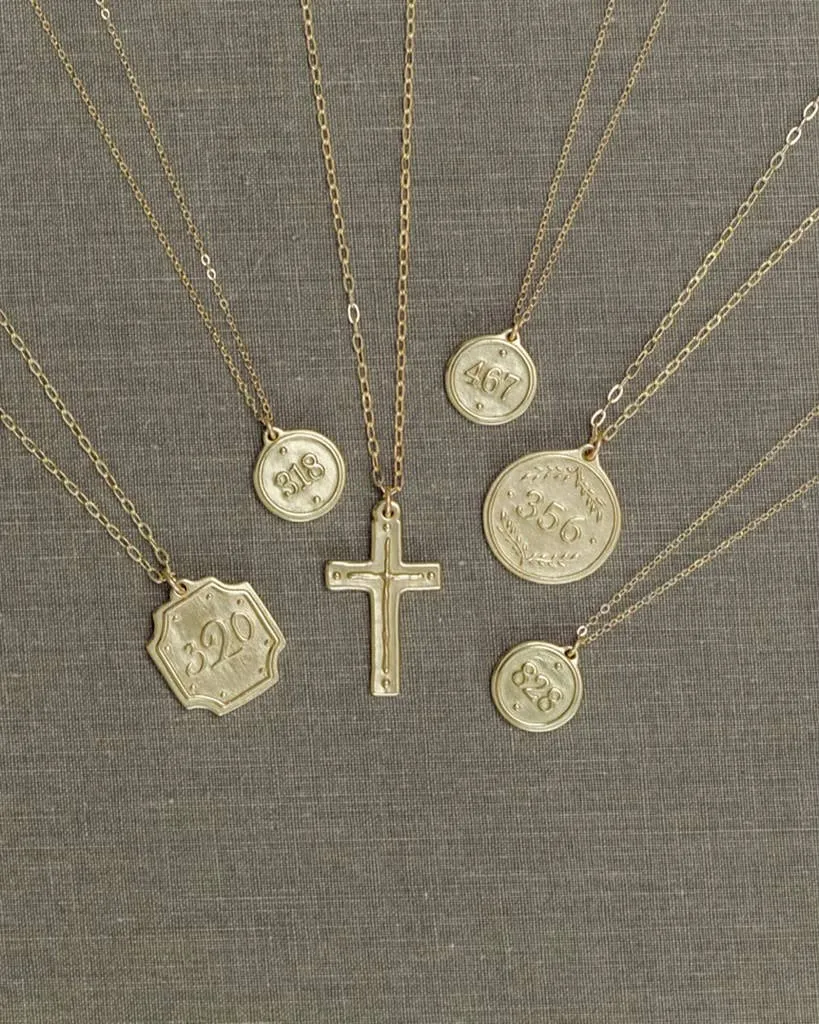 16" - Philippians 4:6-7 (Petite Pendant Necklace)