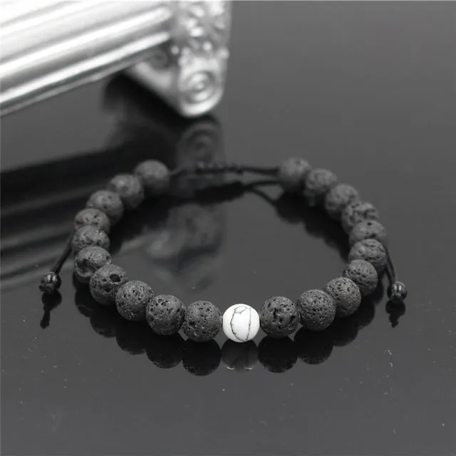 Adjustable Lava Bracelets