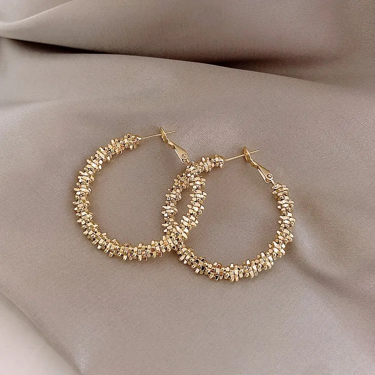 Bold Oversized Circular Earrings