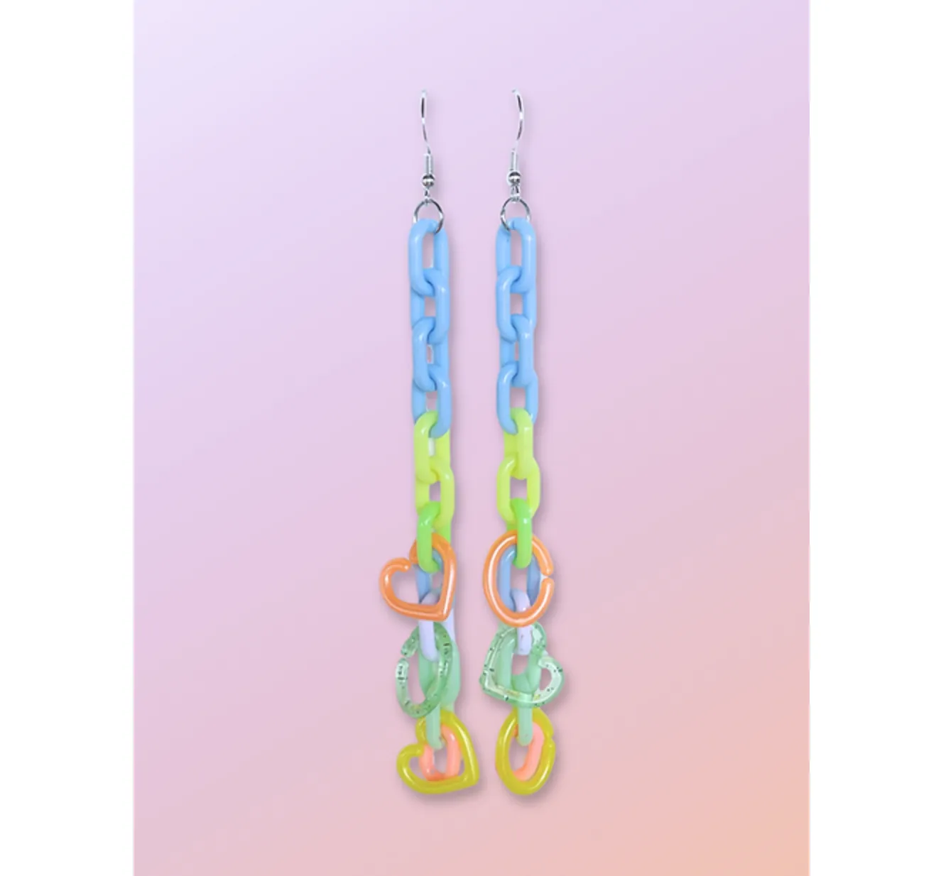 Charm Link Earrings