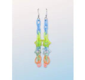 Charm Link Earrings