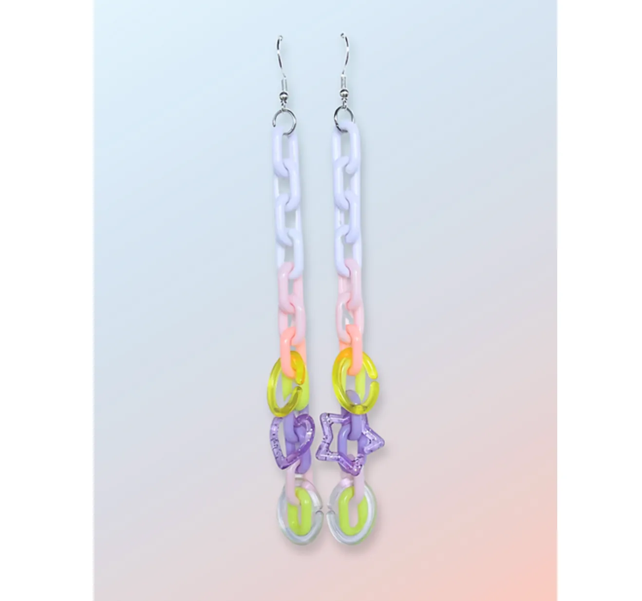 Charm Link Earrings