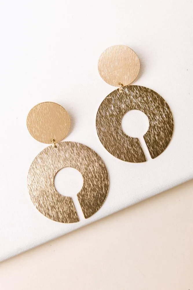 Circles Oversized Earrings