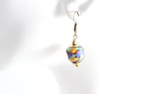 Colorful Medallion Earrings