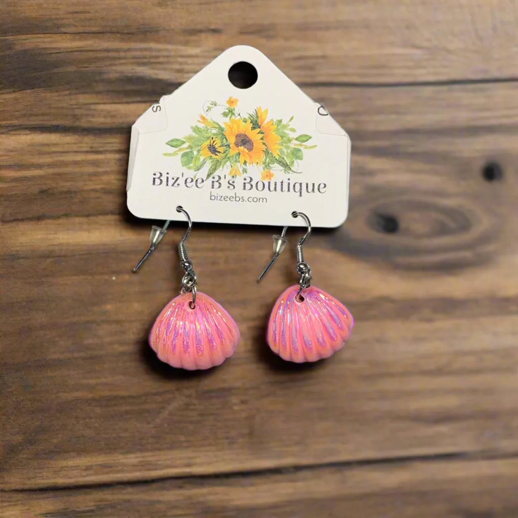 Colorful Seashell Earrings