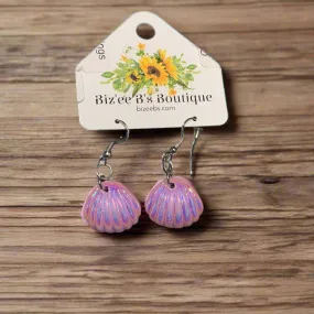 Colorful Seashell Earrings