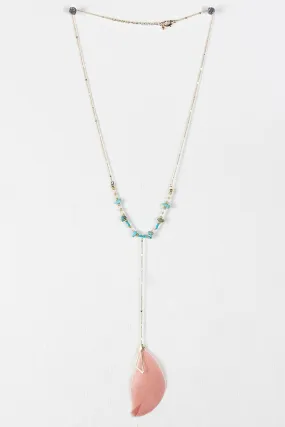 Delicate Bohemian Feather Necklace