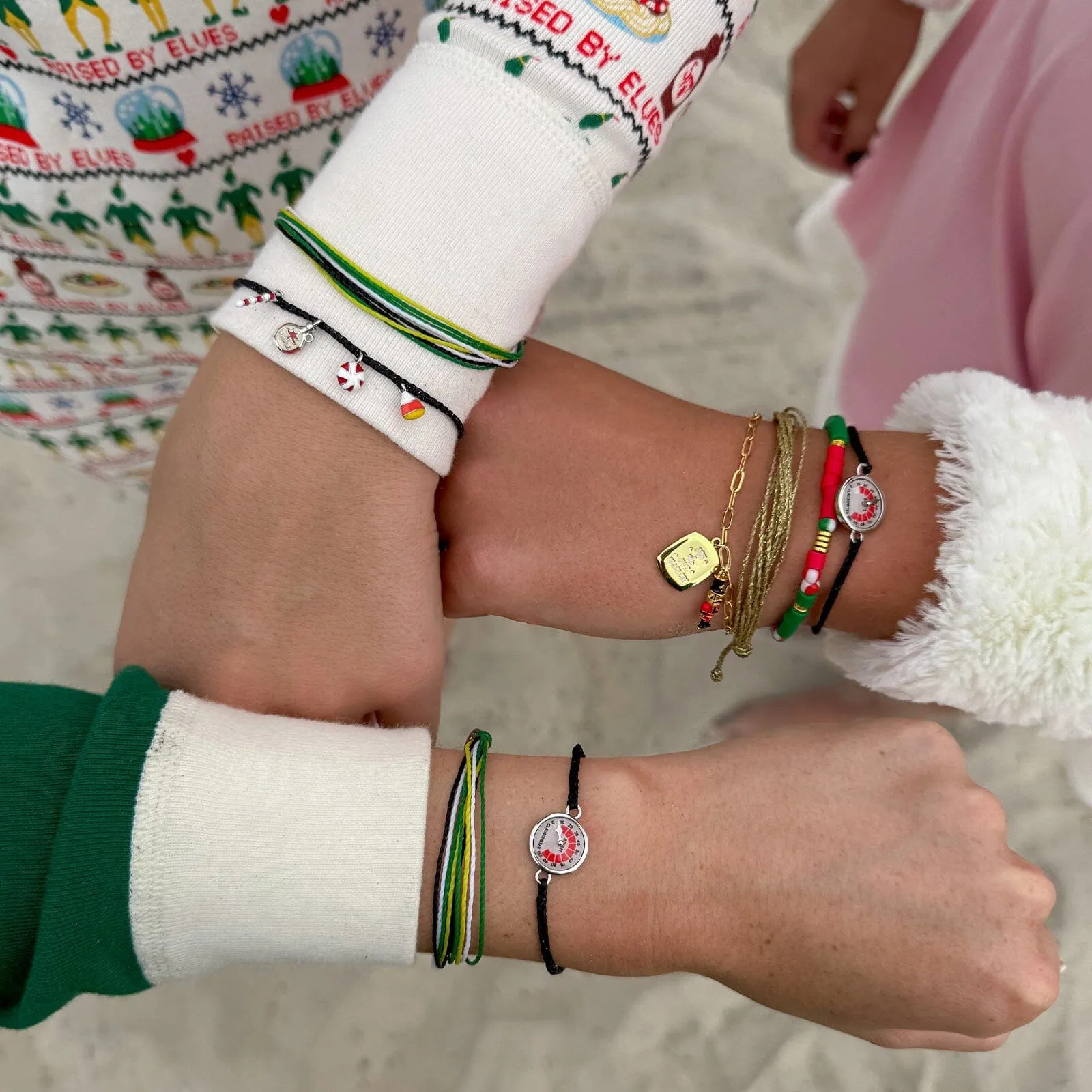 Four Food Groups Charm Bracelet