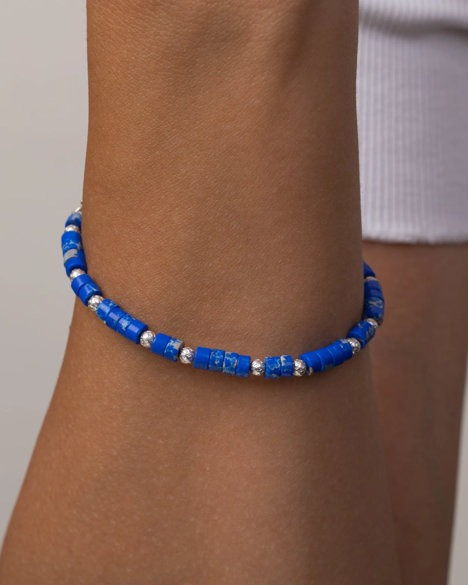 Jasper Blue Bracelet