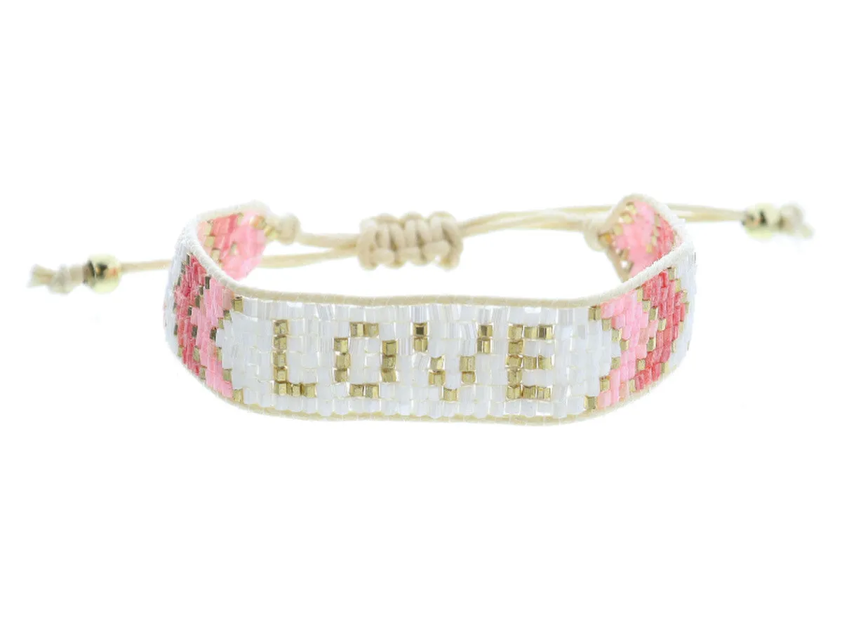 Kids Woven Beaded Band Bracelets