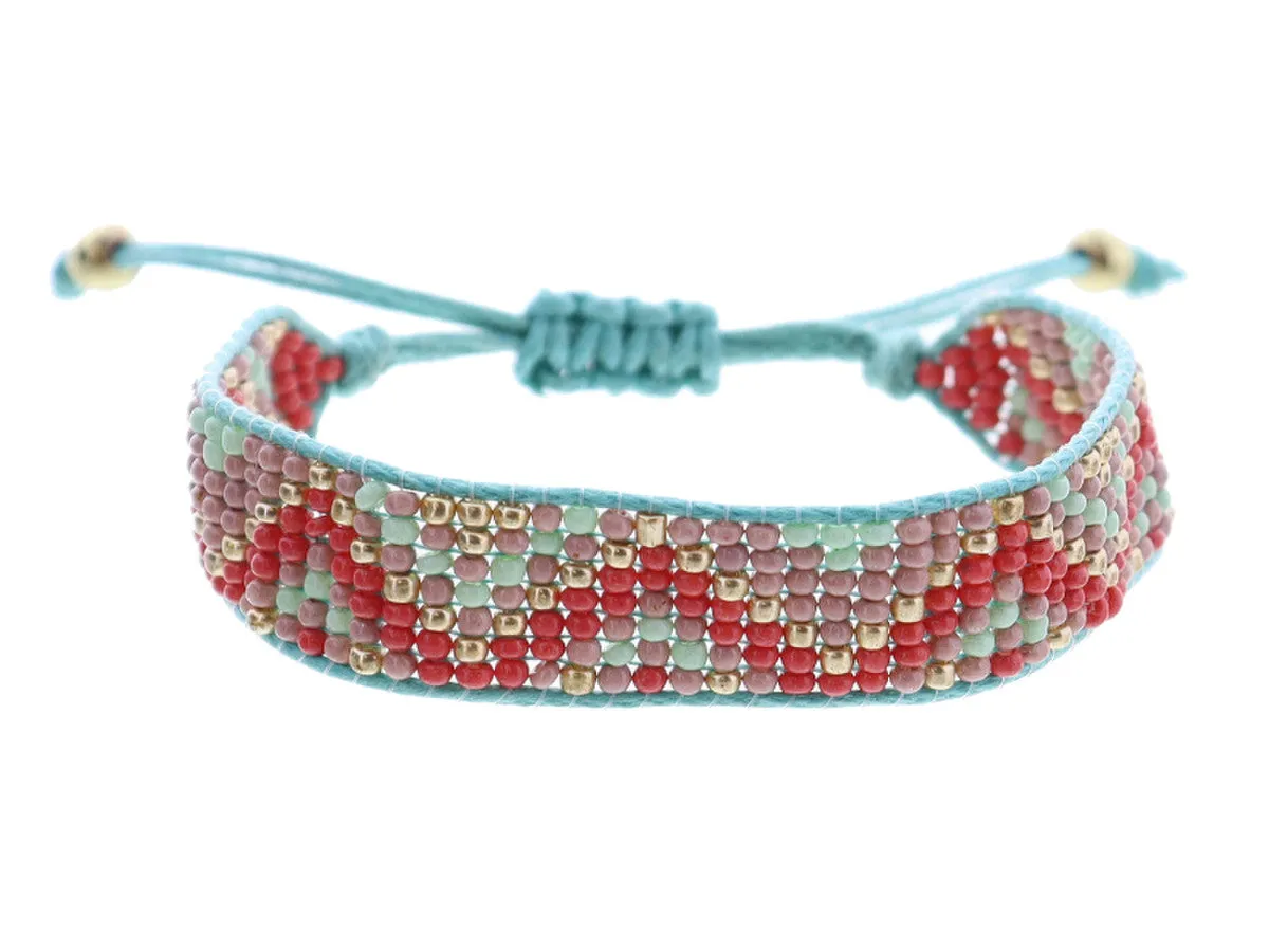 Kids Woven Beaded Band Bracelets