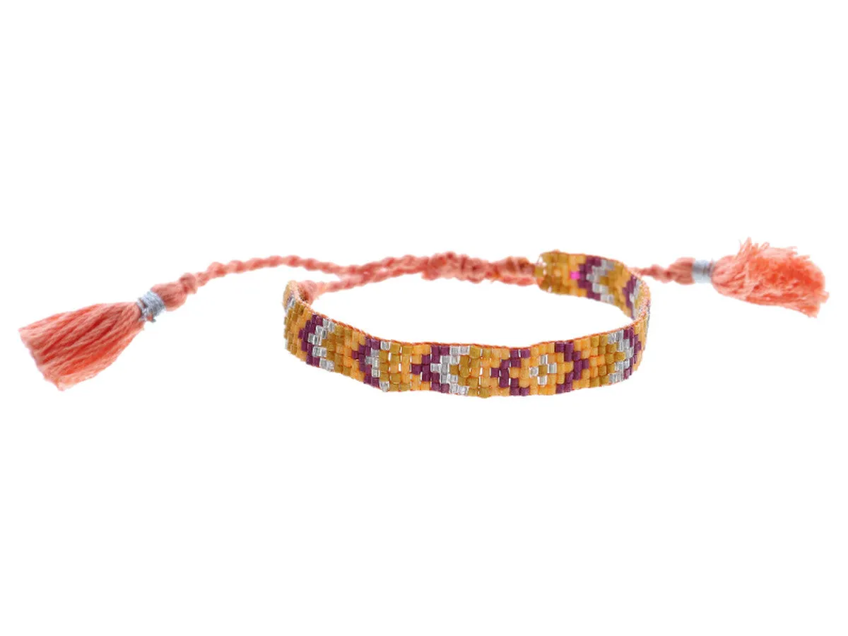 Kids Woven Beaded Band Bracelets