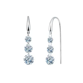 Lafonn Lassaire In Motion Round Diamond Earring E0275CLP00