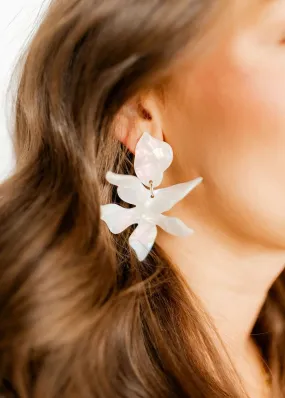 LINNY: Flora Iridescent Earrings