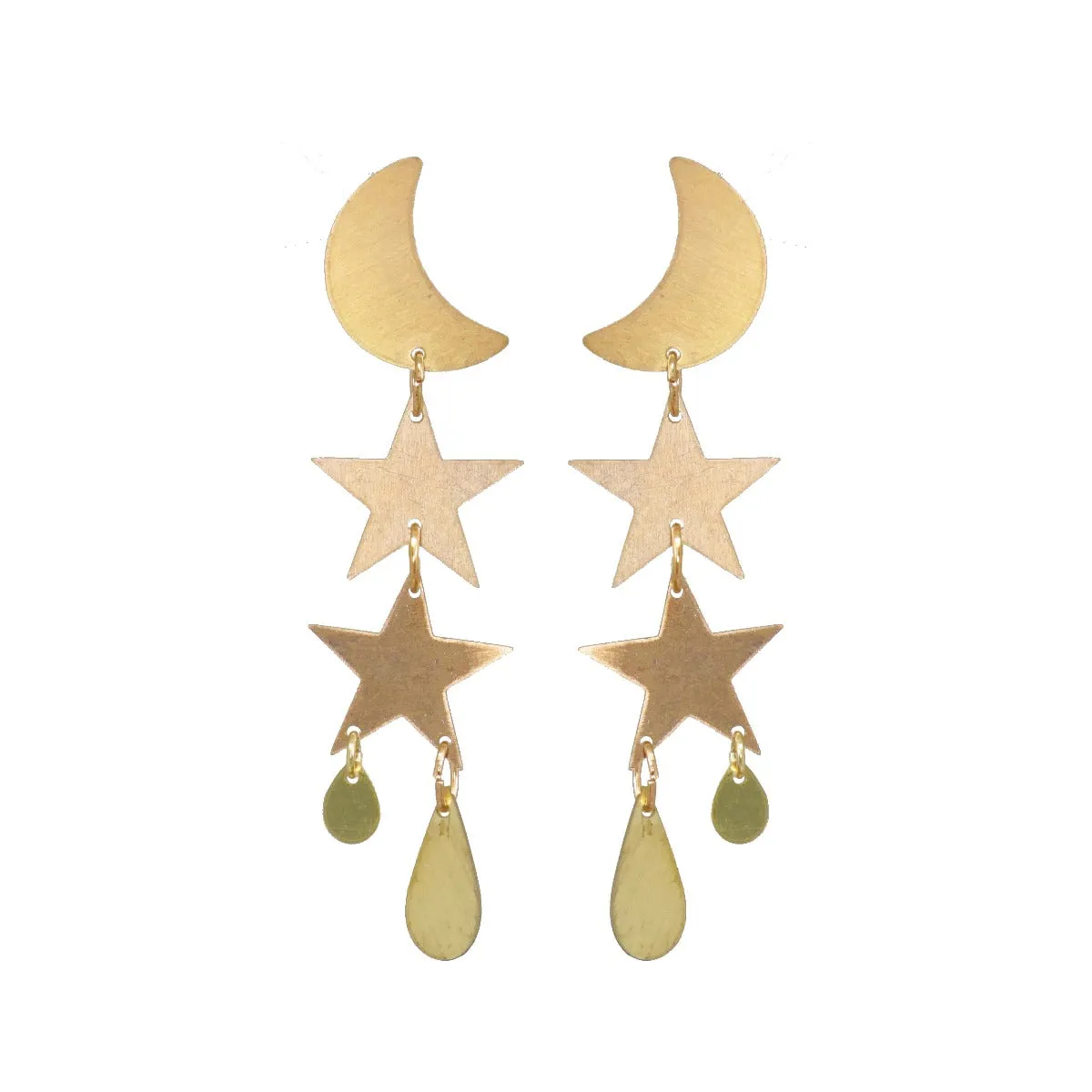 Little Gold Twilight Earrings