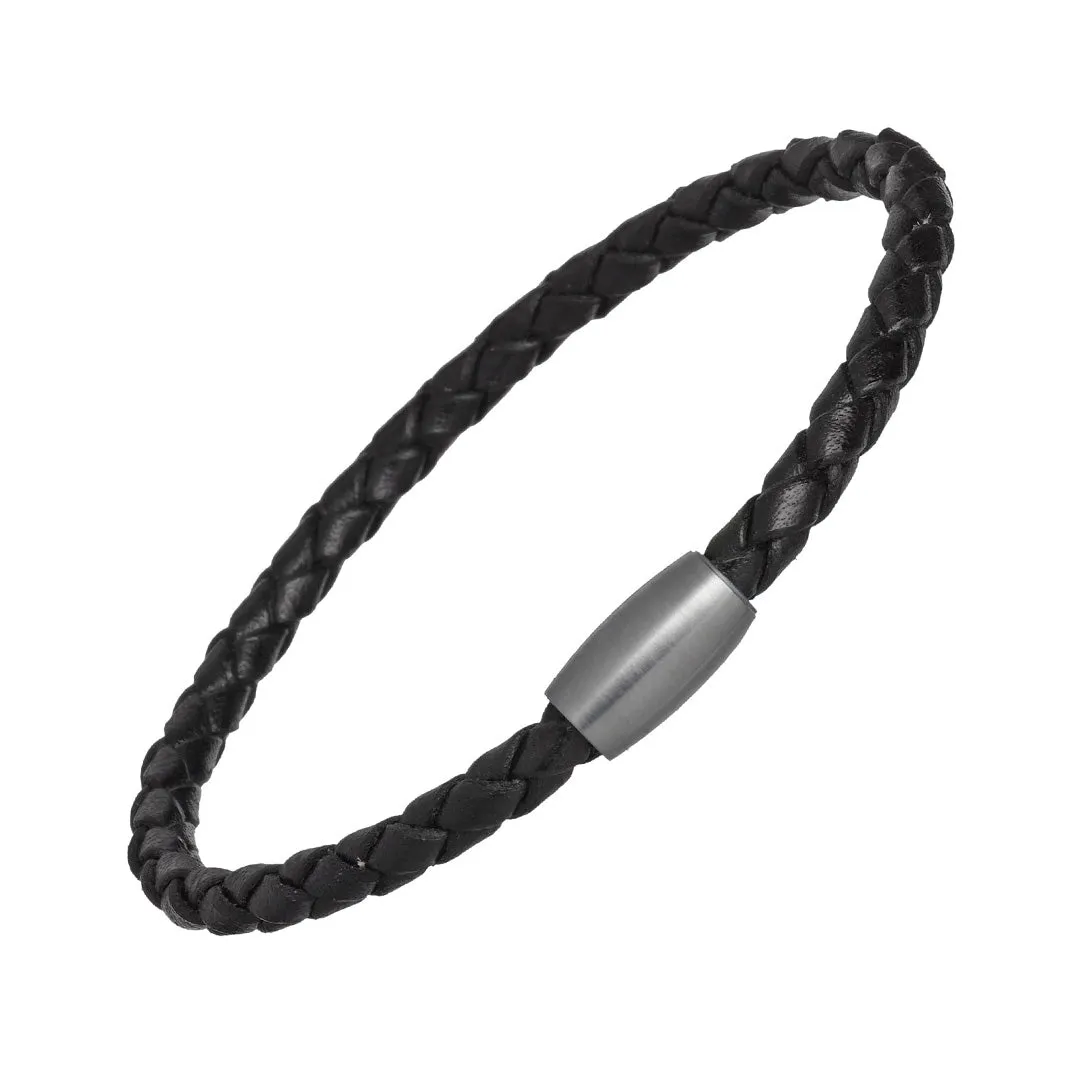 Mag-5 Woven Leather Bracelet