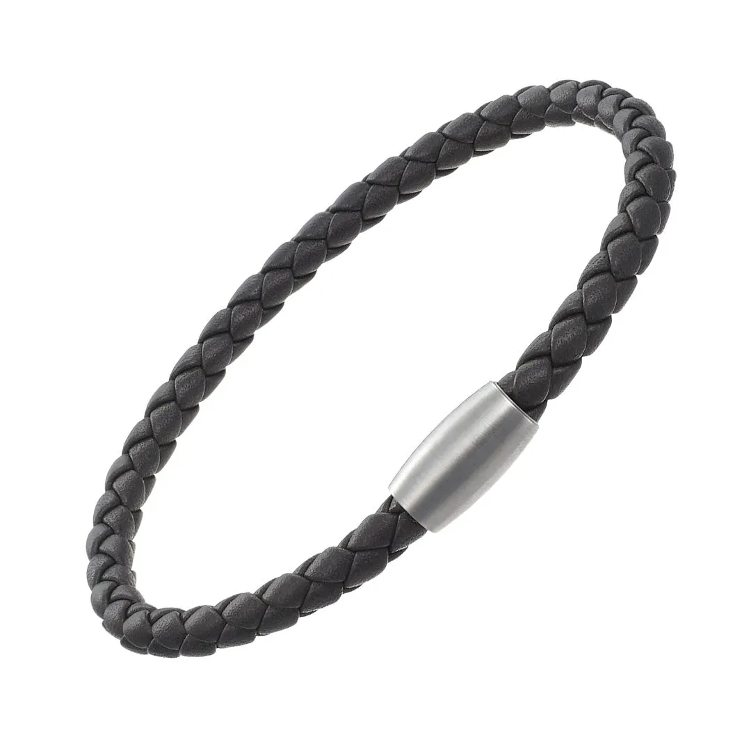 Mag-5 Woven Leather Bracelet