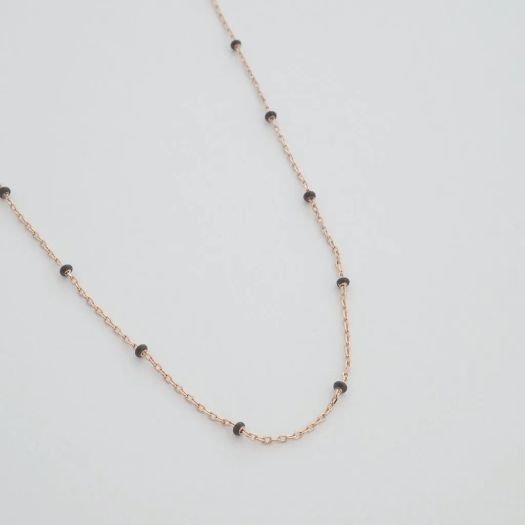 Mary Beaded Chain Necklace