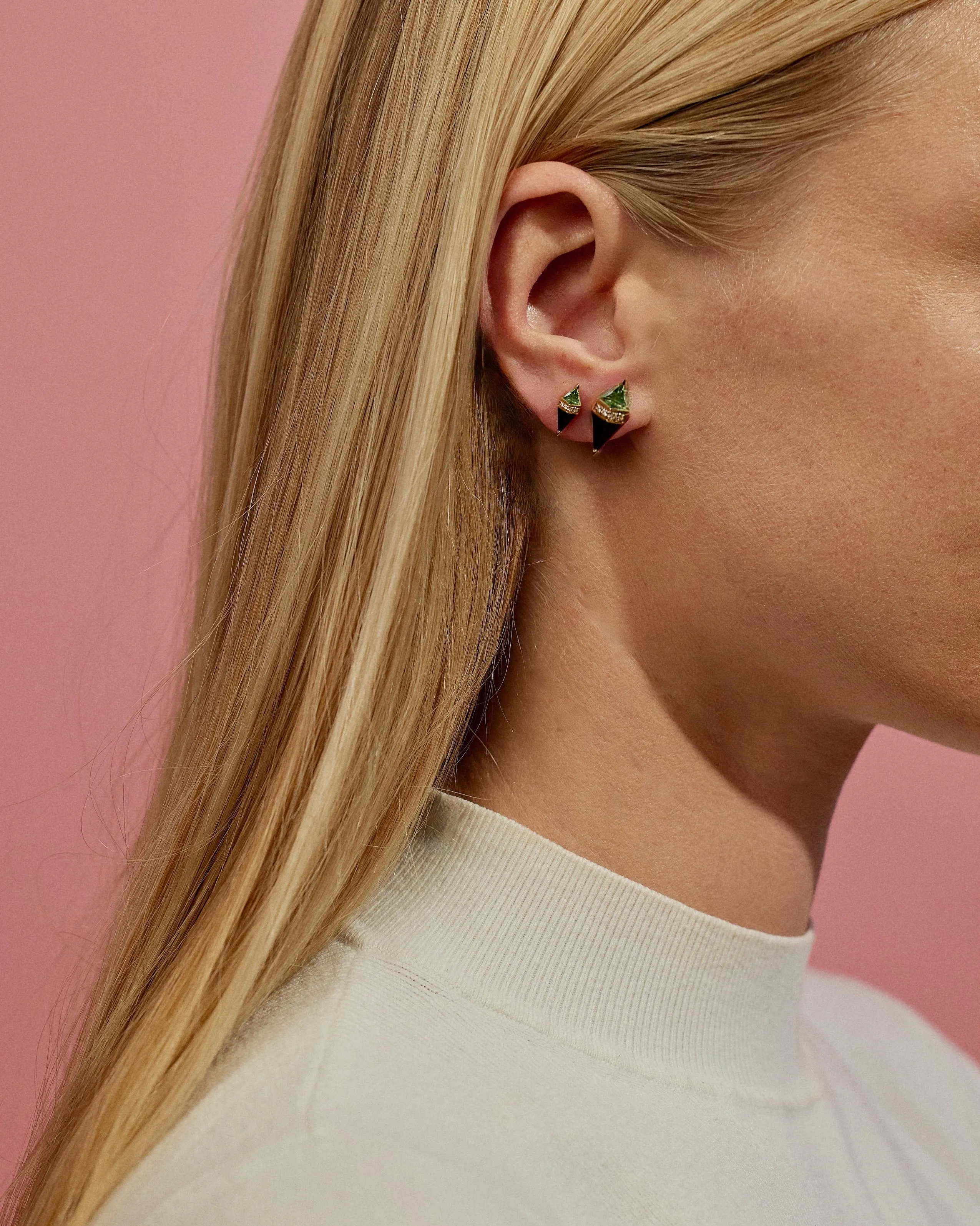 Oversized Pietra Studs