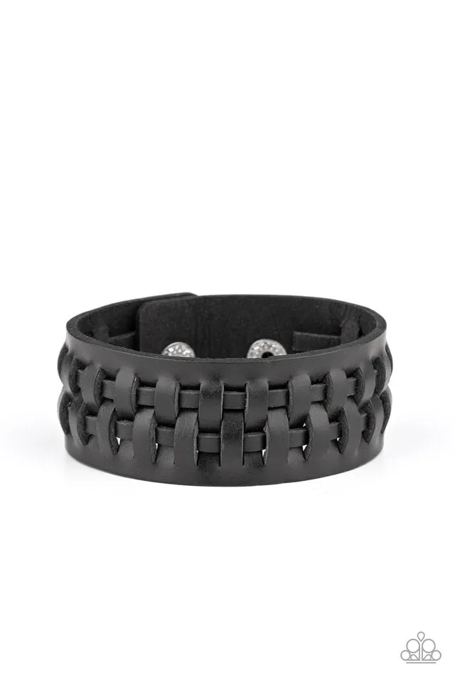 Paparazzi Bracelet ~ Country Life - Black