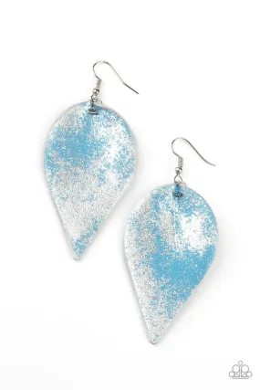 Paparazzi Earring ~ Enchanted Shimmer - Blue