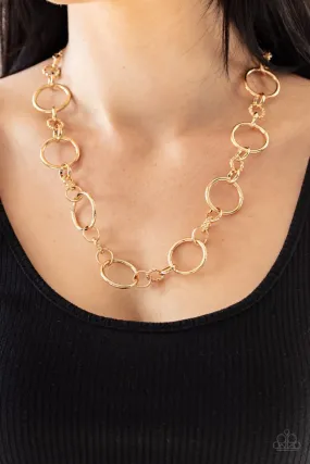 Paparazzi Necklace ~ Classic Combo - Gold