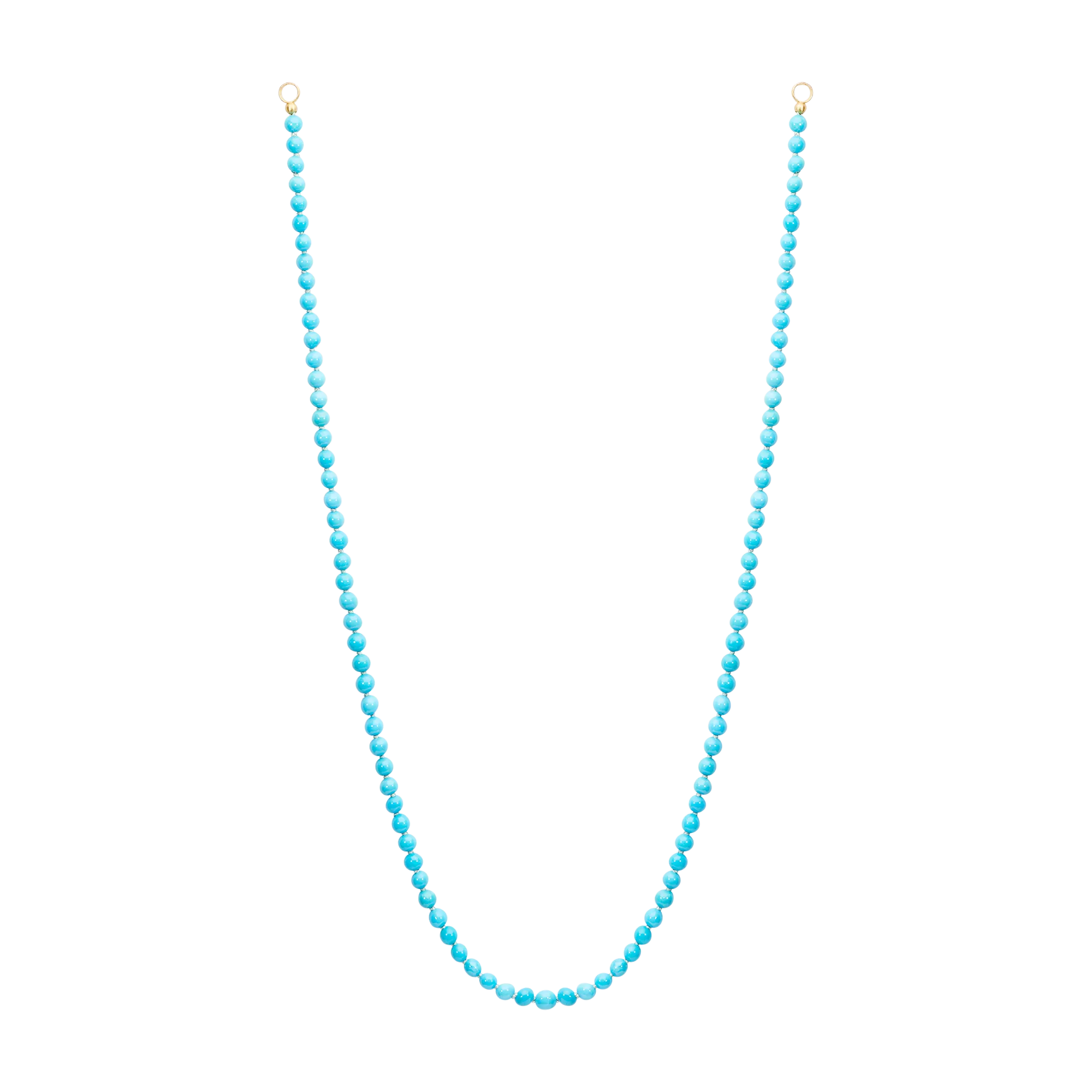 Petite Sleeping Beauty Turquoise Padlock Strand - 11305