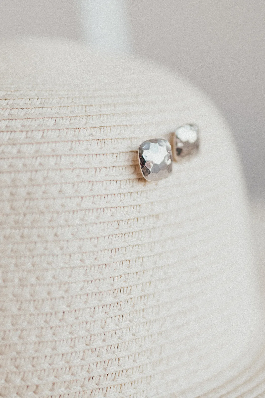 Puffy Square Studs | SS