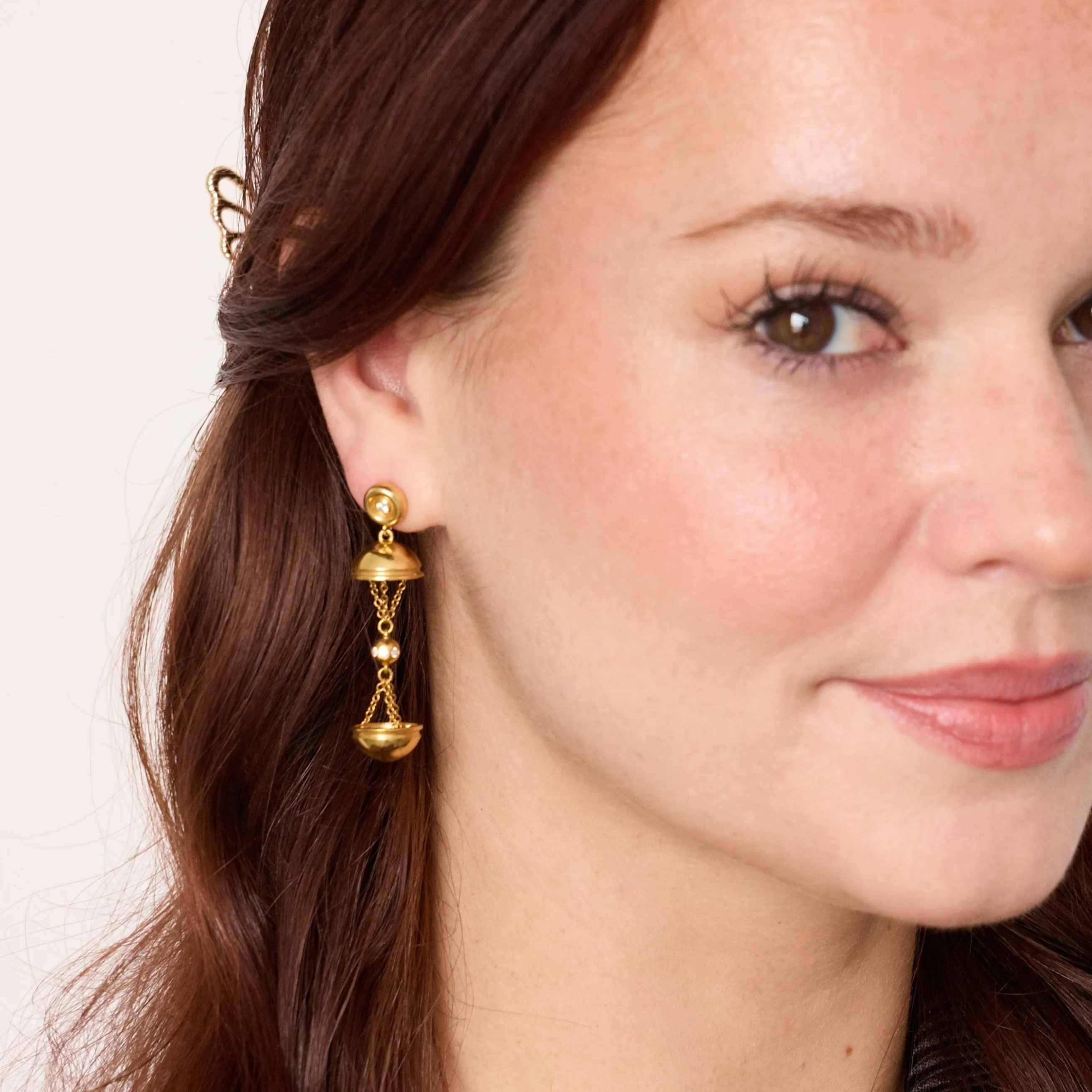 Shimmer Hatch Earrings