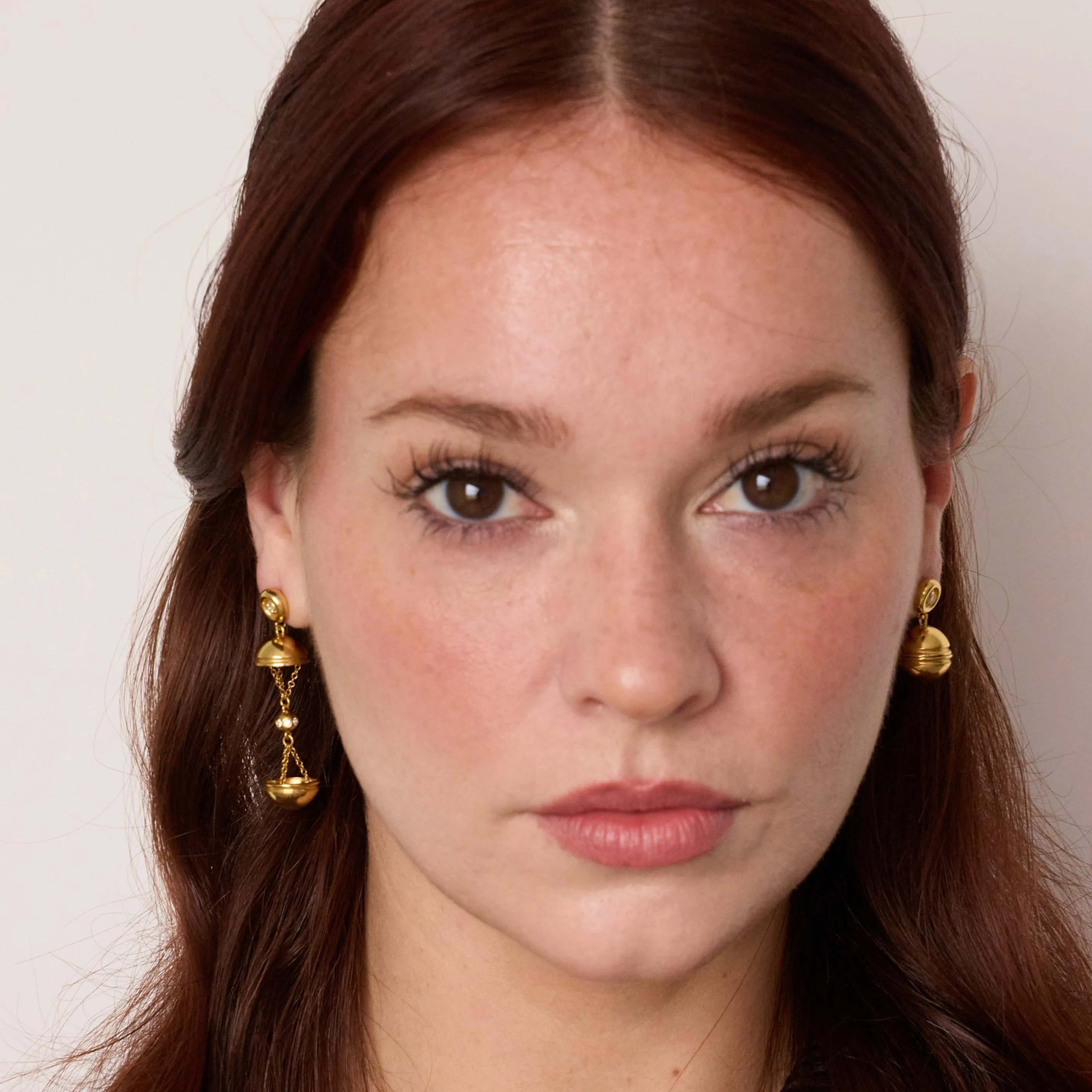 Shimmer Hatch Earrings