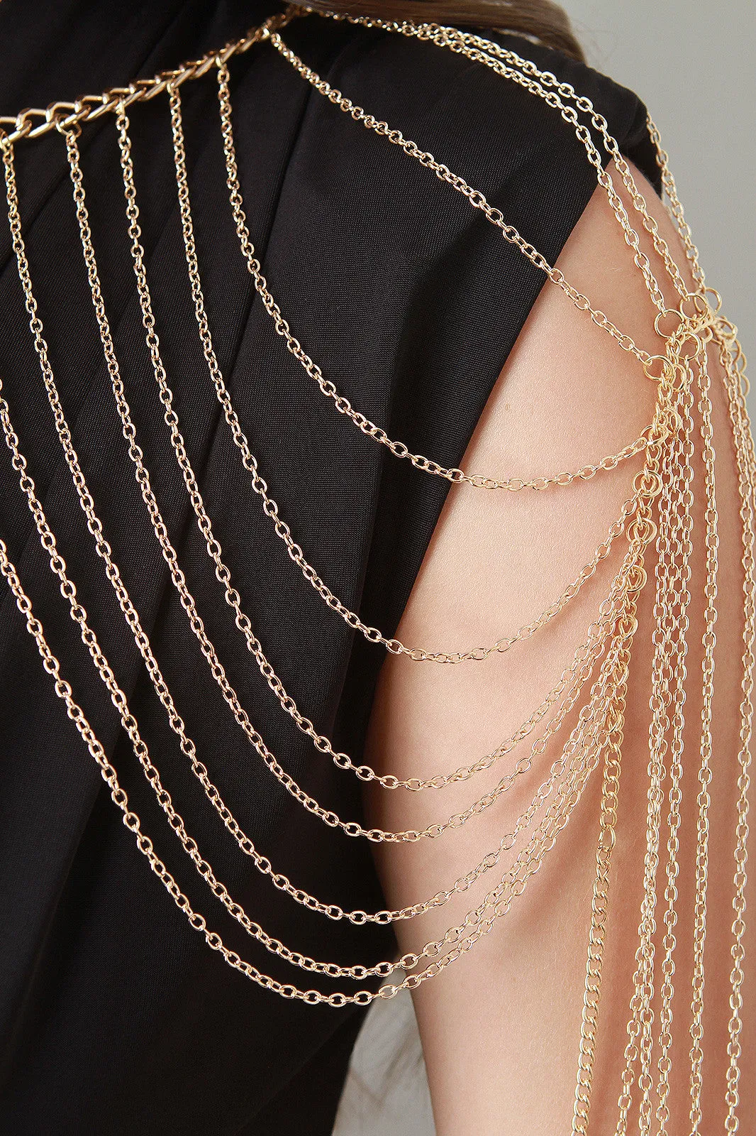 Shoulder Drape Body Chain