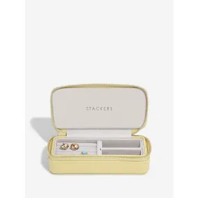 Stackers Travel Jewellery Box Medium Yellow