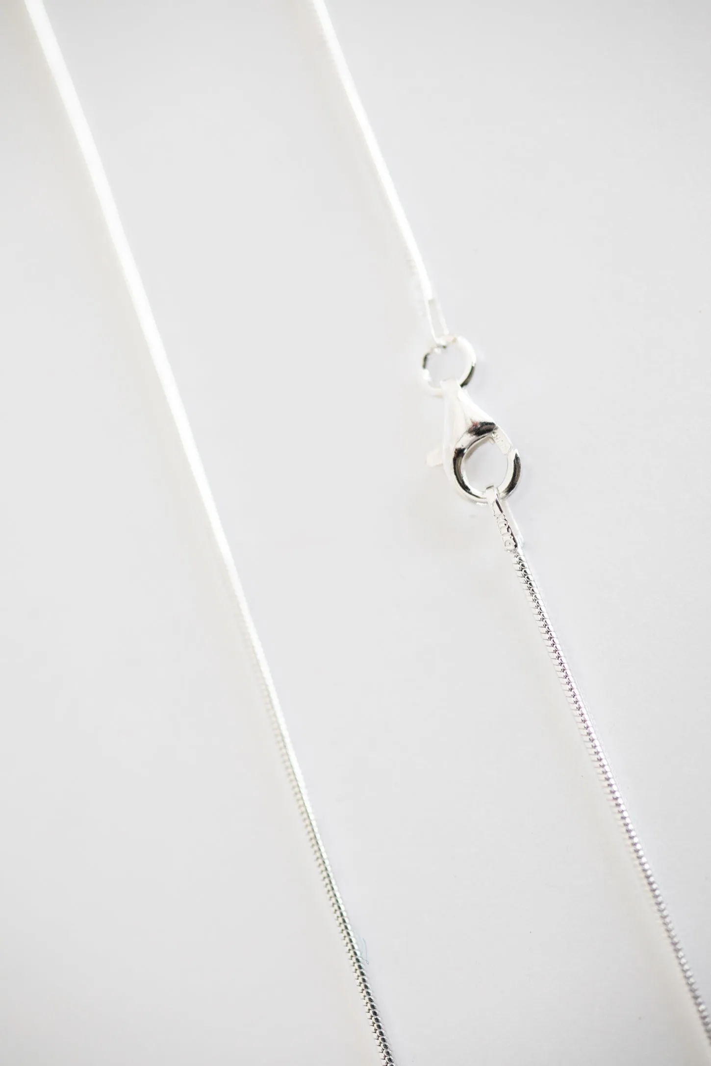 Sterling Silver Necklace Thin Chain