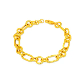 TAKA Jewellery 916 Gold Bracelet Links