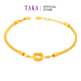 TAKA Jewellery 999 Pure Gold 5G Bracelet