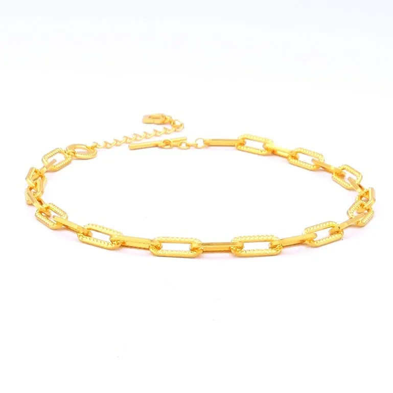 TAKA Jewellery 999 Pure Gold 5G Links Bracelet