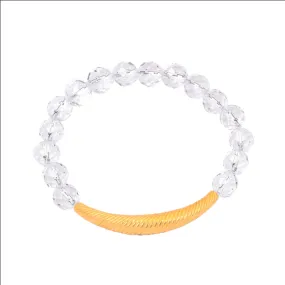 TAKA Jewellery 999 Pure Gold Charm Beads Bracelet