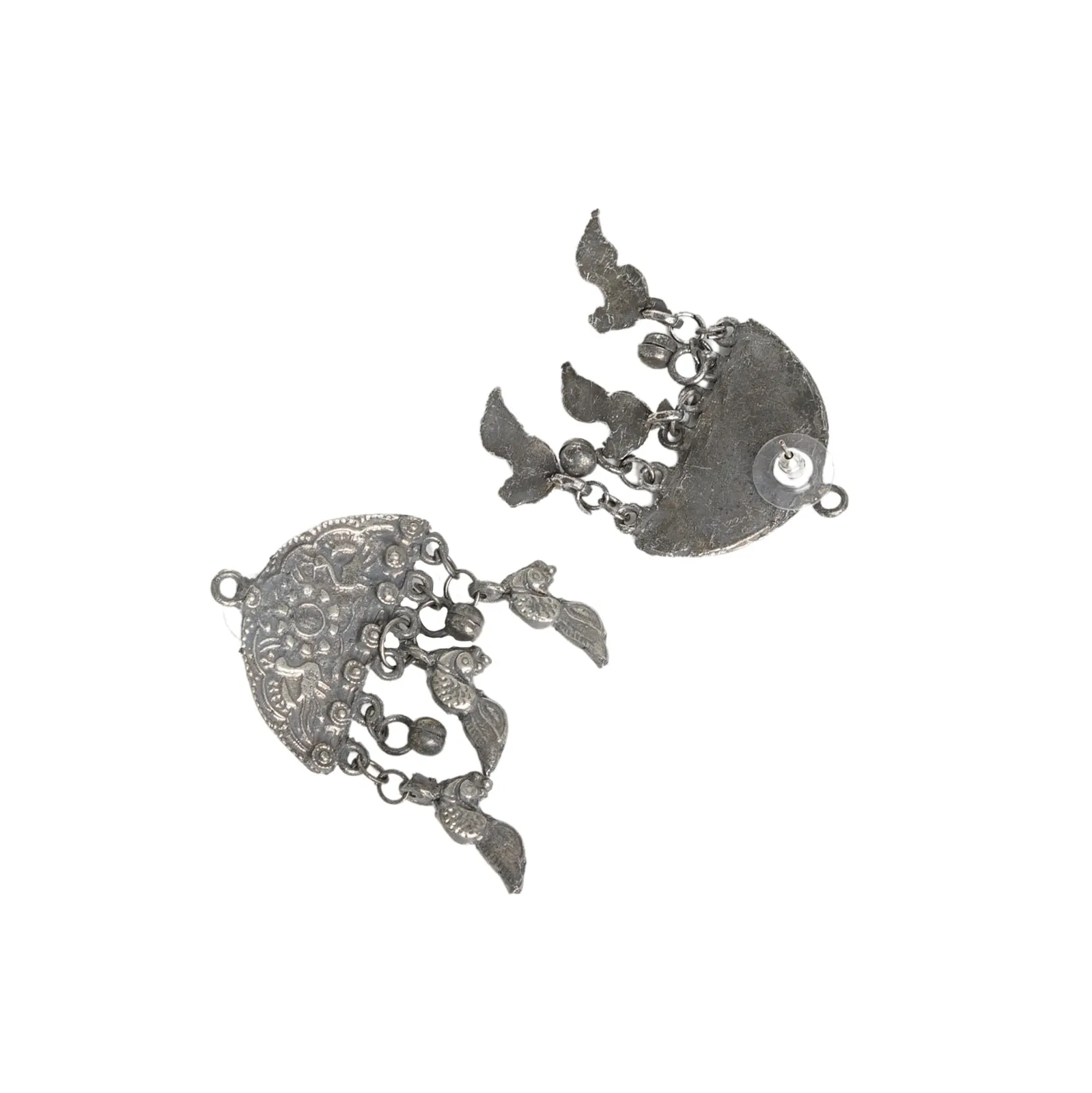 Teejh  Mugol Silver Oxidised Jewelry Gift Set