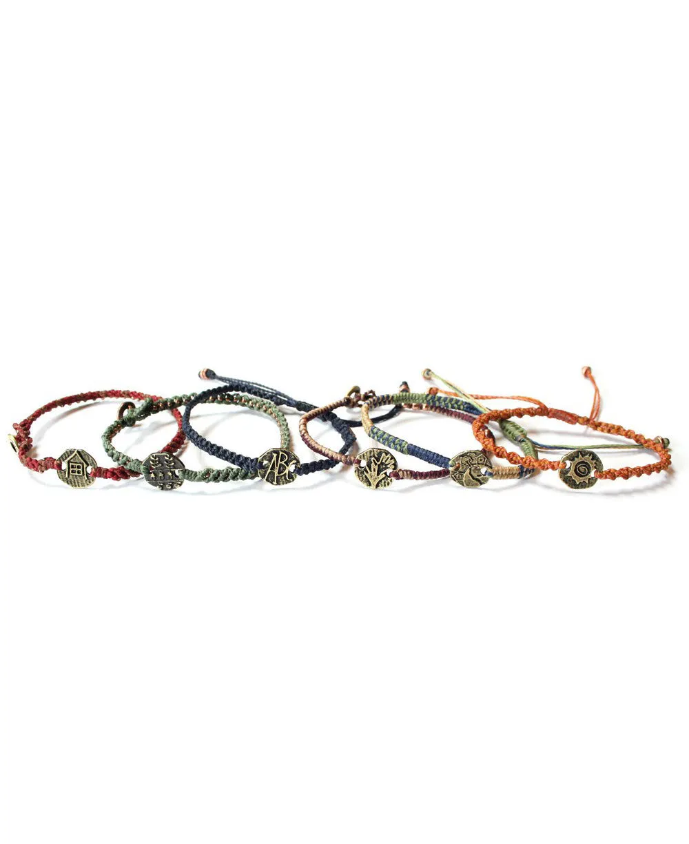 Wakami Dream Bracelet, Set of Fair Trade Woven Bracelets