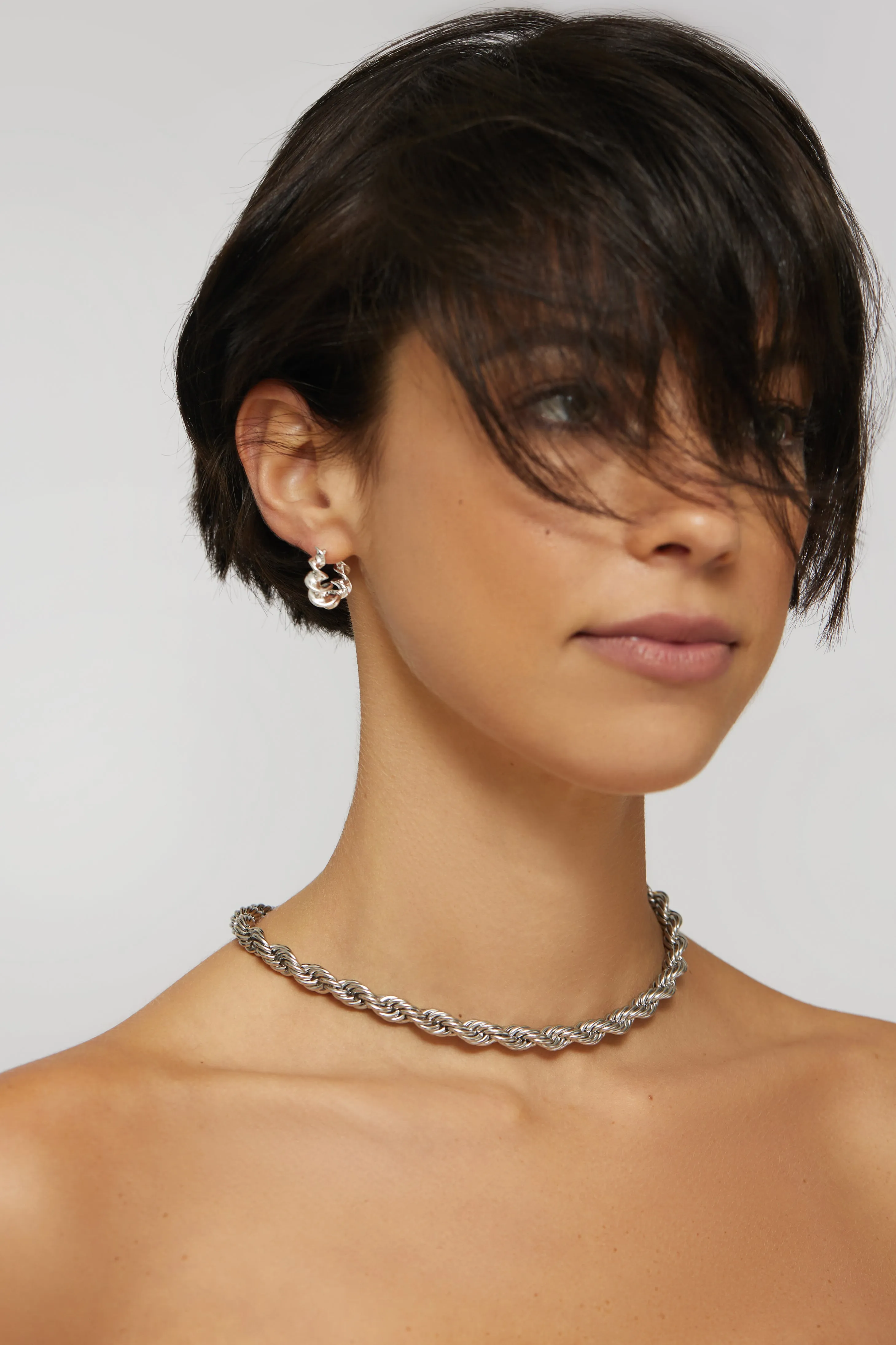 Zahar Dani Necklace - Silver